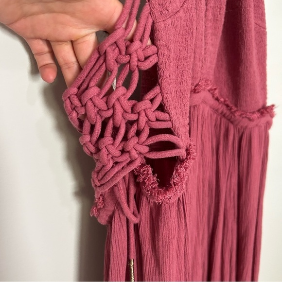 Free People Pink Maxi Dress - Picture 3 of 10